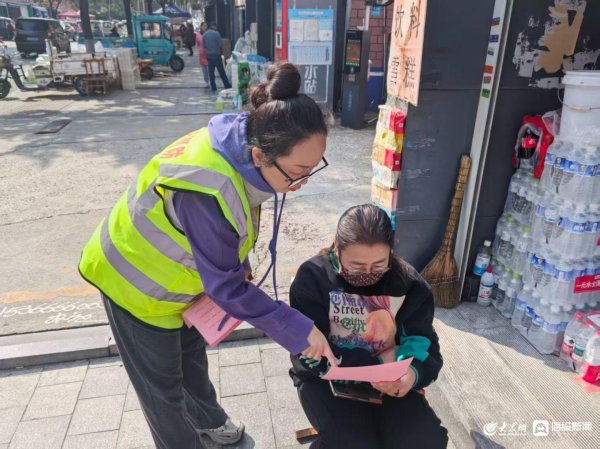 诚信双盈 济宁市任城区济阳街道草桥口社区退役军人服务站开展消防安全宣传活动